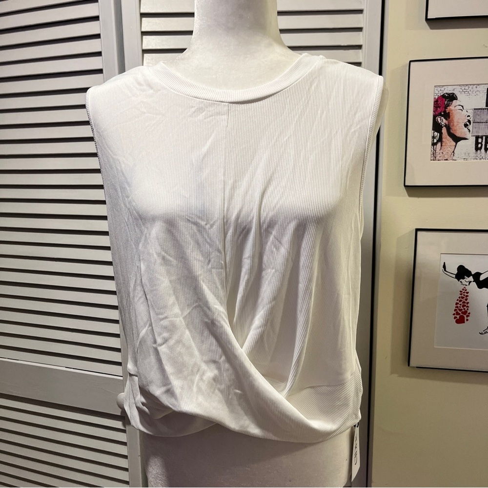 White Sleeveless Women's Top